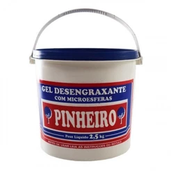 Pasta Gel Desengraxante com 2,5 Kg Branco com Micro Esfera