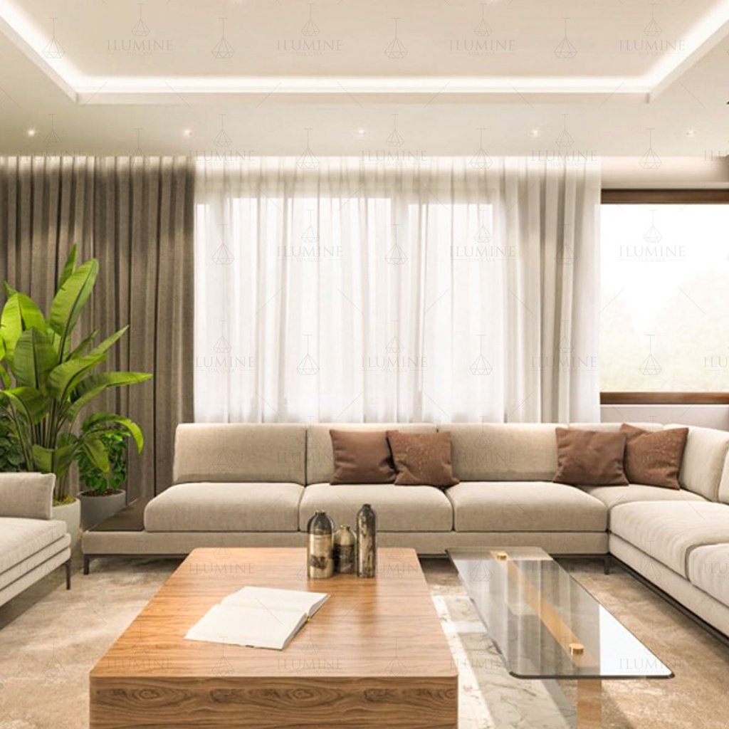 Spot LED Taschibra Alltop Quadrado Embutir PAR20 7W 45º Iluminação Eficiente e Direcionada