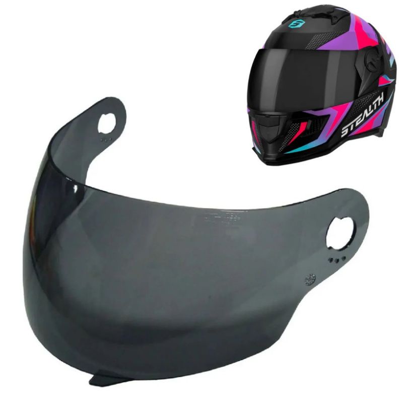 TSF | Viseira Fumê Pro Tork Stealth em Oferta na Shopee