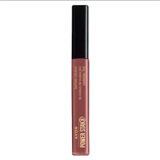 Avon Power Stay Batom Líquido de Super Duração 7ml Marrom Luxo