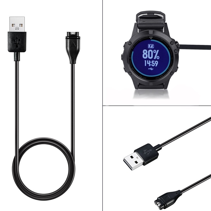 W.BILL Carregador E Dock De Dados Usb Para Garmin Fenix 5/5X/5S/Forerunner 945/935/245 M/45 S/Instinct Venus