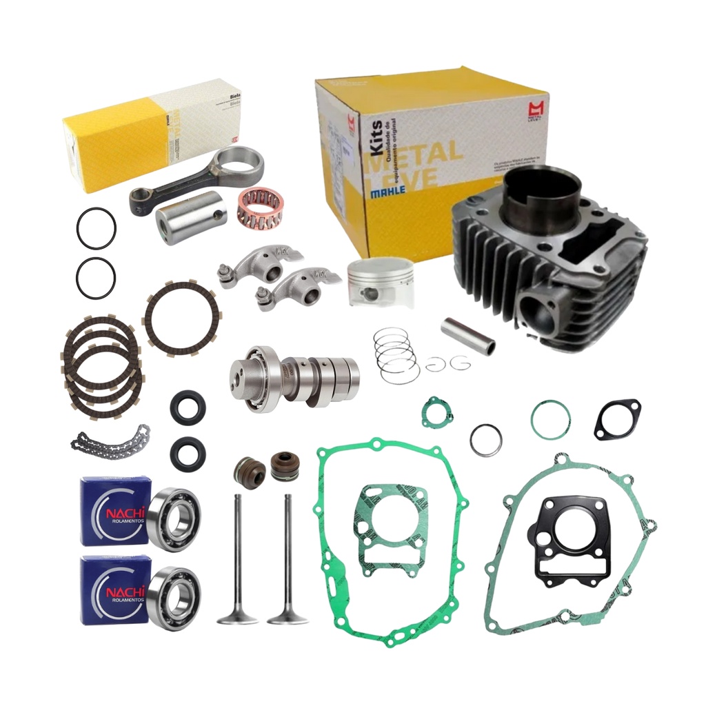 Kit Motor Completo Biz 125 Injeção 2011 Em Diante em Oferta na Shopee