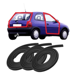 Kit Borracha Porta Mala Corsa Wind 2portas 94 95 96 97 9