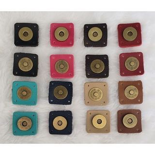 Botão Ima Crochê - Ouro Velho (4 PEÇAS)
