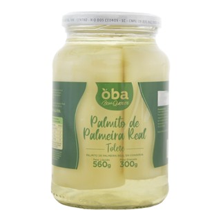 Palmito Palmeira Real Em Conserva Tolete Oba Bem Querer 300 G