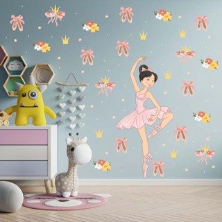 Adesivo De Parede Decorativo Bailarina Balé Ballet