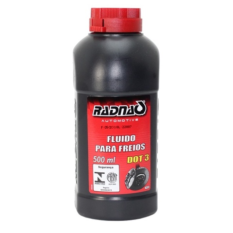Fluído Para Freios Dot 3 (500 Ml) Radnaq em Oferta na Shopee