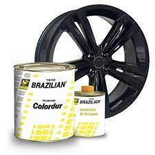 Tinta Esmalte Pu Brazilian Poliuretano 3,6l Preto Cadilac C/ CATALISADOR , TINTA PU PRETO CADILAC 3,6L GALAO , TINTA PU , BLACK PIANO , TINTA AUTOMOTIVA