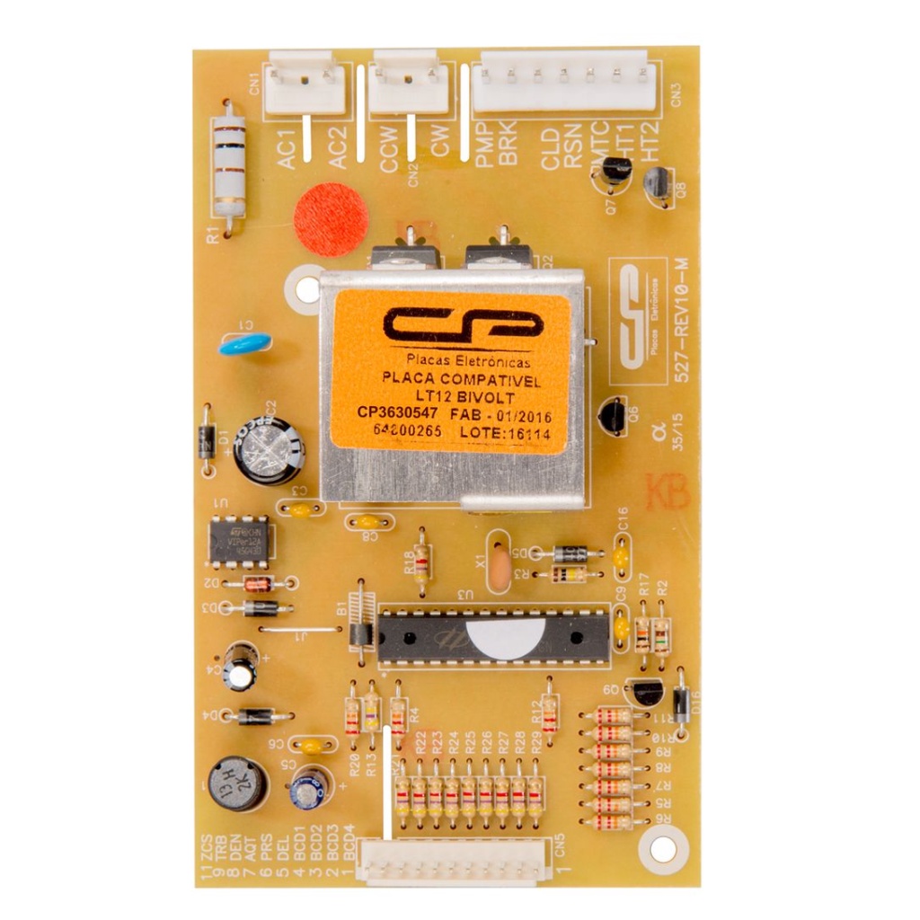Placa de Potência Compativel com Lavadora Electrolux LT12 Bivolt