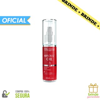 Prohall Absolutt Oil 60ml - Sérum Óleo de Argan + Blends de Silicones