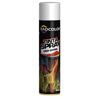 Tinta Spray - Branco Brilhante - Uso Geral (400 ml) Radnaq em Oferta na Shopee