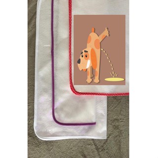 KIT 4 TAPETES HIGIENICO 38 X 30 FUNDO BRANCO BORDAS VARIADAS .