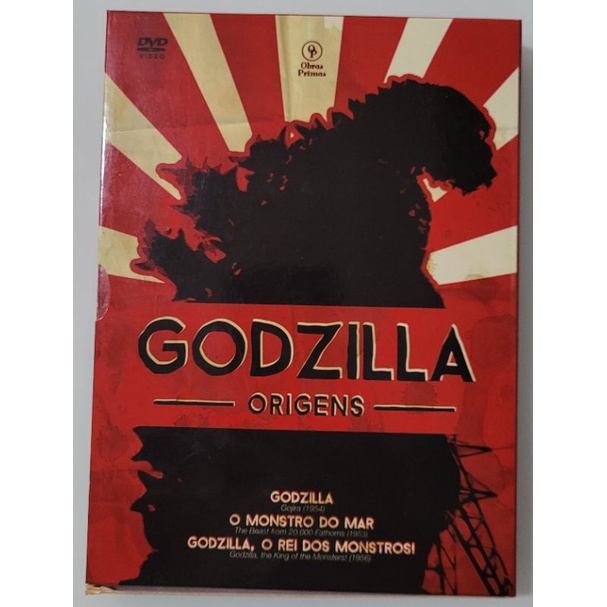 DVD Godzilla Origens-Digistack Duplo-Com Luva-OP | Shopee Brasil