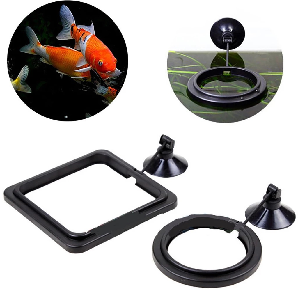 KIT 2 Unid. Alimentadores Flutuantes Para Peixes/aquários em Oferta na Shopee