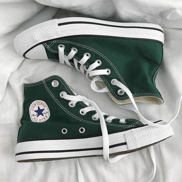 All star verde botinha hotsell