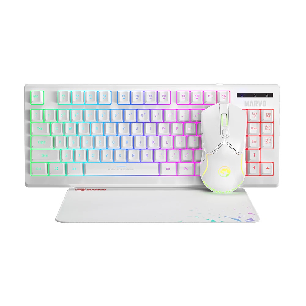 Kit Gamer Marvo -CM310 Teclado - Membrane , Mouse - 3200DPI e Mousepad ...