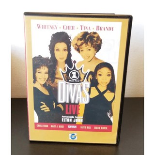 DVD Divas Live Whitney Cher Brandy C/ Elton John | Original