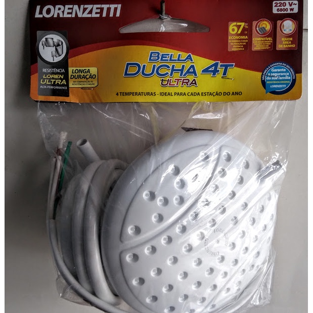 Chuveiro Ducha Lorenzetti Bella Ducha Ultra 4T 6800w 220v