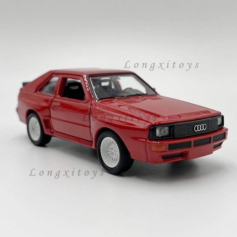 1 36 Modelo De Metal Diecast Toy Welly Sport Quattro Pull Back Car