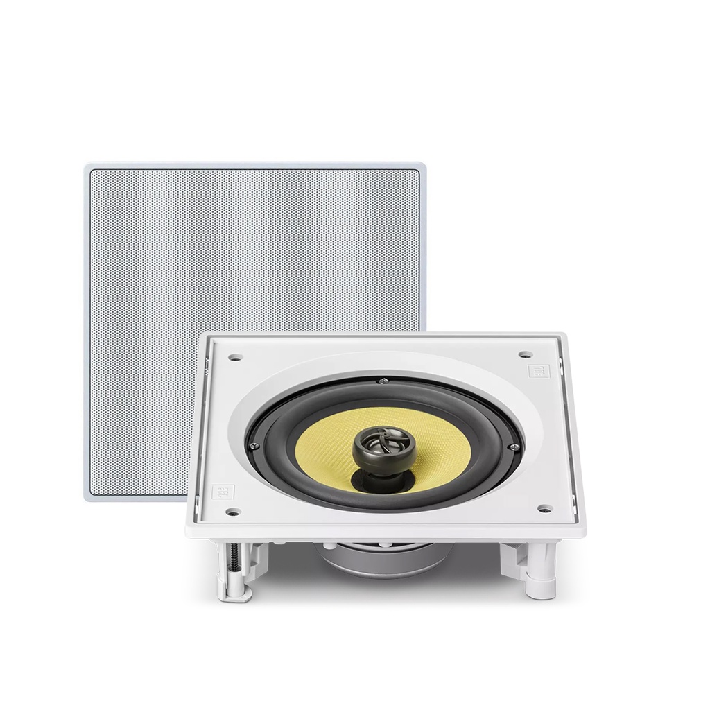Caixa Acústica de Embutir Arandela JBL CI6SA 120W 60RMS Quadrada Angulada