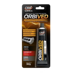 Silicone Preto de Alta Temperatura (50 Gr) Orbi Química
