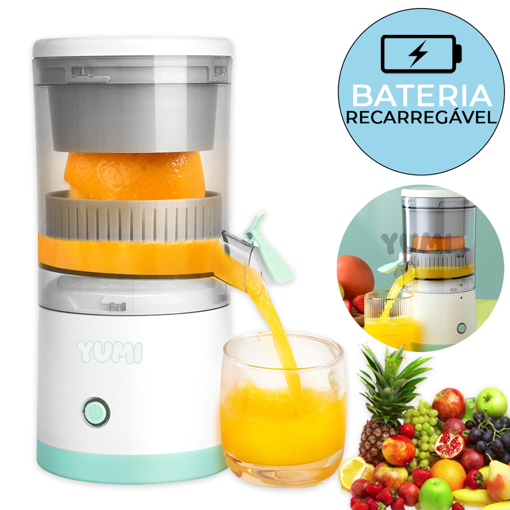 Espremedor Extrator Sucos Laranja E Limão Sem Fio Portátil Forte de Verdade! em Oferta na Shopee