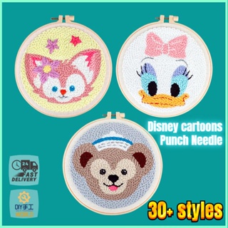 Kit De Bordado-Agulha Para Iniciantes De Perfuração-Conjunto De Pontos Cruzados/Pintura De Bricolagem em Oferta na Shopee