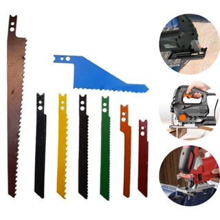 Jogo De Serra Tico Tico Kit 8 Lâminas Para Madeira E Metal