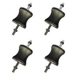 Amortecedor De Vibração Tipo Coxim 1-1/4" KIT C/4 14kg