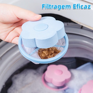 Coletor Tira Pelos E Fiapos Flutuante Para Máquinas De Lavar,Coletor De Pelos Filtro em Oferta na Shopee