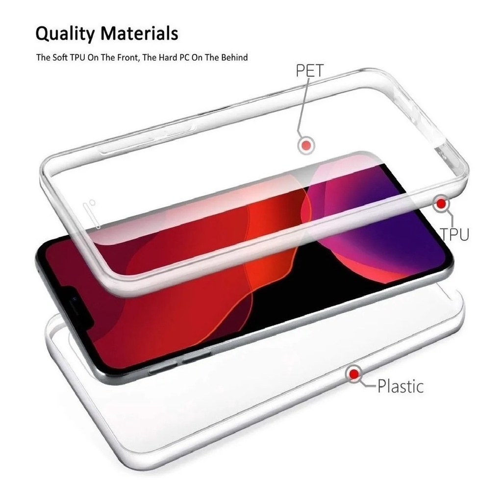 capa capinha case 360 Frente e Verso Para Samsung Galaxy M30 M305 tela 6.4