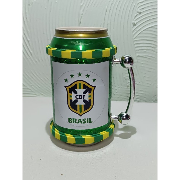 Artesanato Brasileiro Caneca da Seleção Decorativa ver Descrição
