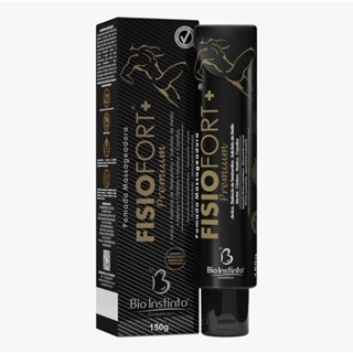 12 Unidades Pomadas Massagem Fisiofort + Premium 150 Gr. Bio Instinto