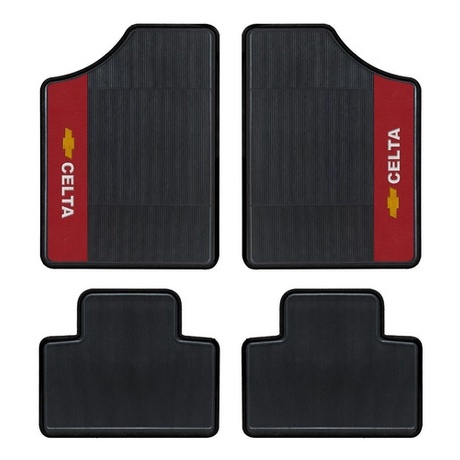 Tapete Personalizado Automotivo Gm Celta 4 Peças