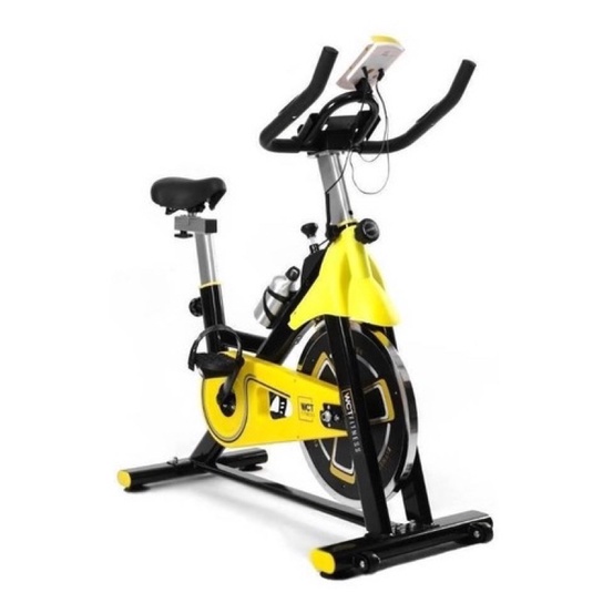 Bicicleta WCT Fitness 10100019 para spinning preta | Shopee