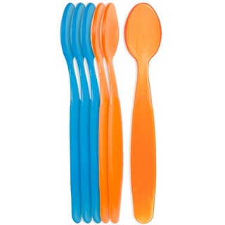 Kit Colheres Para Bebê +6 Meses Introdução Alimentar Infantil Macia Buba