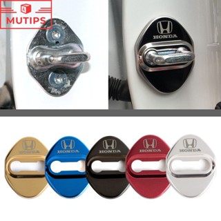 4pcs Proteção Da Fechadura Porta Do Carro Tampa De Aço Inoxidável Para Fit Civic g10 g9 City Hrv Jazz Acessórios