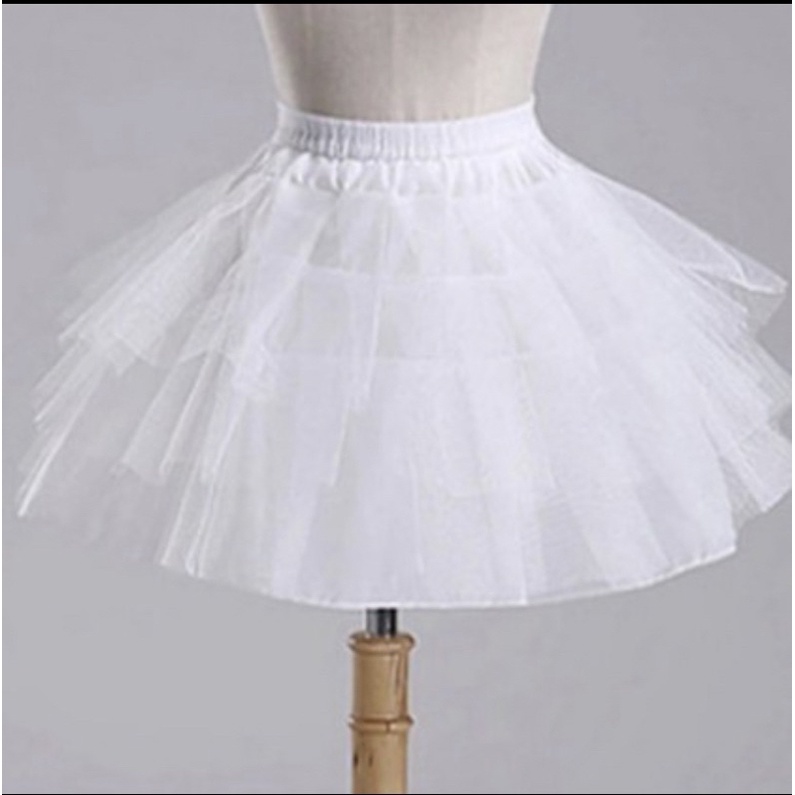 Saiote Anágua Volume Em Vestido de Festa Infantil -Não Pinica - Envio imediato em Oferta na Shopee