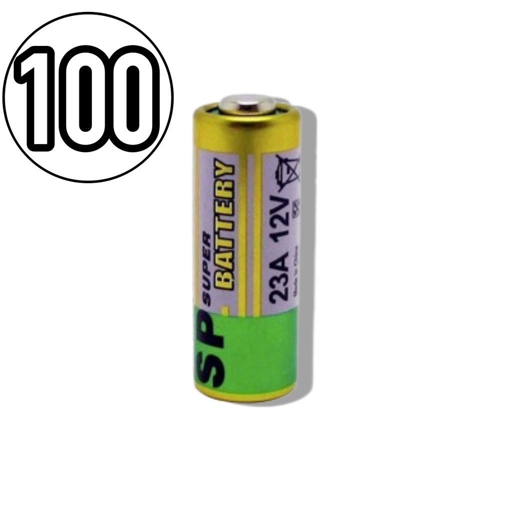 Kit 100 Pilha A23 12v