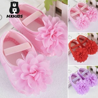 Sapatos De Bebê Chiffon Flower Baby Girl Verão Recém-Nascidos Meninas Primeiro Andadores em Oferta na Shopee