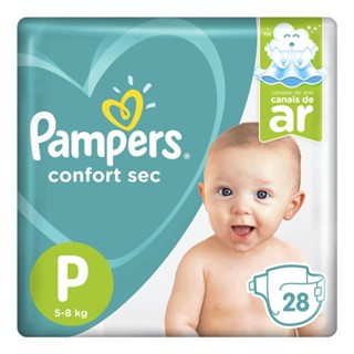 Fralda Descartável Pampers Confort Sec P - 28 Tiras