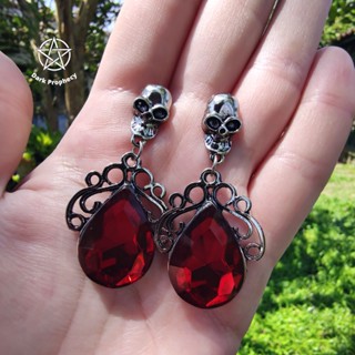 Brinco Luthien Camafeu Vermelho