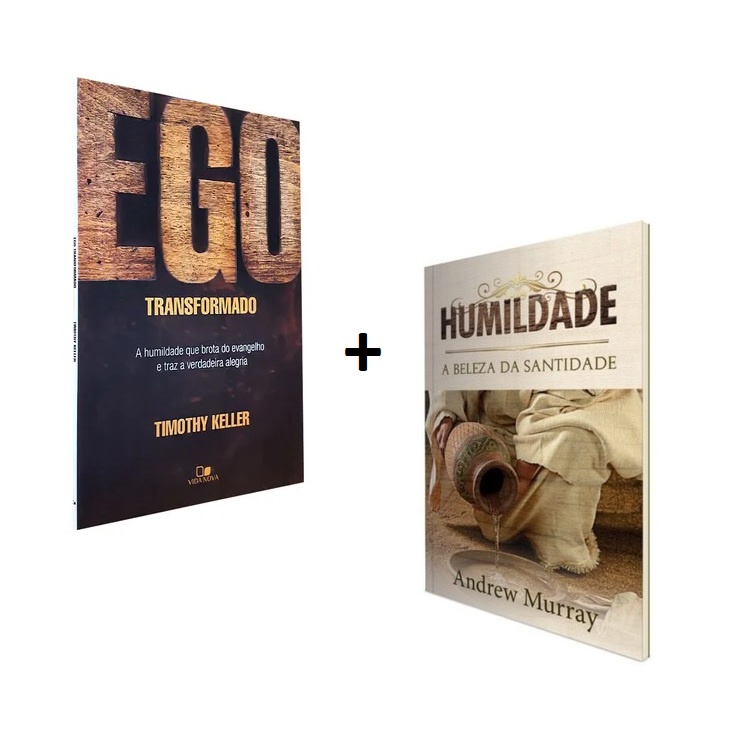 Kit 2 Livros Humildade + Ego Transformado