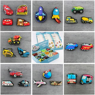 cross jibbit Encanta Cartoon Car Series Shoe Buckle Decoration Acessórios