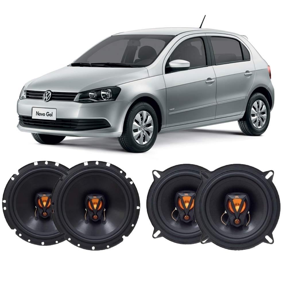 Kit AltoFalantes de Porta Jbl Flex 3 50W Gol G3/G4/G5/G6 Escorrega o