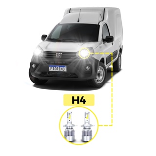 Kit Ultra LED Fiat Fiorino Todos os Anos 20000 Lúmens 6500K em Oferta na Shopee