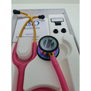 Estetoscópio BIC Eternity Adulto e Pediátrico Inox Duplo - Rosa Pérola Rainbow em Oferta na Shopee