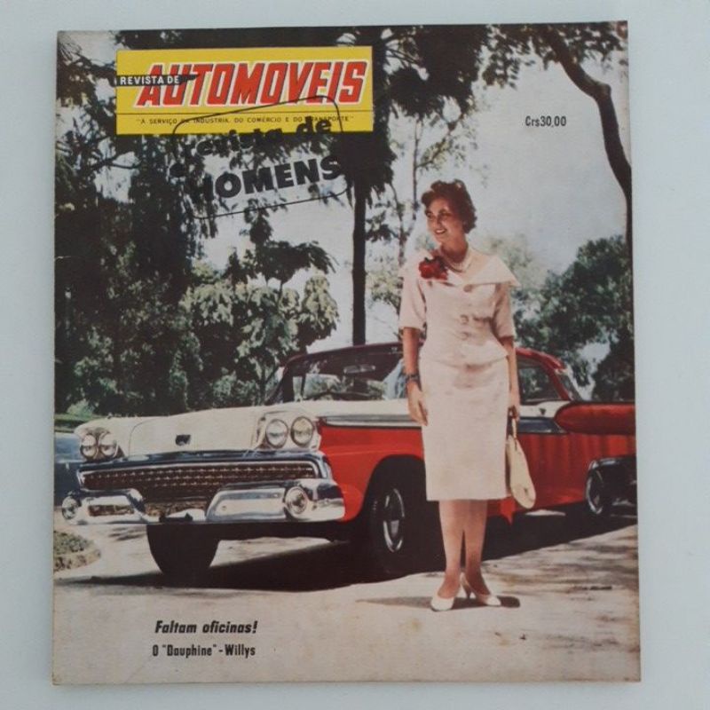 Revista De Automoveis E 1959 Vanwall Farina Thunderbird Caminhões