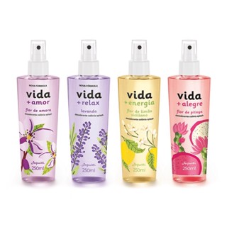 Kit De Desodorantes Colônias Splashs Vida Jequiti