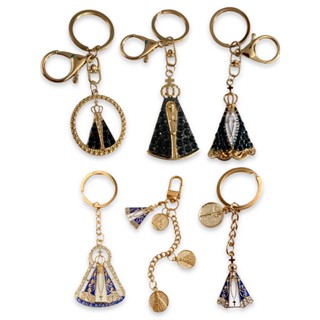 Chaveiro de Nossa Senhora Aparecida com Oraçao #0